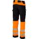 PATRON Hi-Vis stretch-housut Luka Hi-Vis fl. oranssi/musta LK1